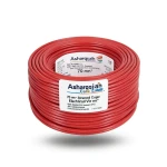 70 mm² Stranded Copper Electrical Wire, 450/750V, PVC 70°C Insulation, Red | Asharqiyah Cables Company for Industry