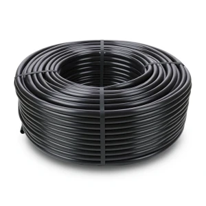 HDPE Coil Pipe Pressure 12.5 Bar PE 80 Size 75 mm Thickness 8.4 mm Black