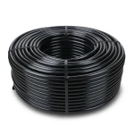 لفة انابيب بلاستيك HDPE ضغط 12.5 بار، قطر خارجي 110 مم، سمك 12.3 مم، لون اسود