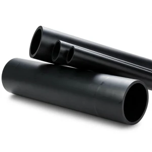 HDPE Pipe Pressure 12.5 Bar PE 80 Size OD 140 mm Thickness 15.7 mm Black
