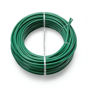 سلك مفرد نحاس مرن مطلي بالقصدير مقاس 10mm² 600/1000V لون أخضر | شركة الفنار