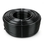لفة أنابيب HDPE ضغط 12.5 بار PE 80 قطر خارجي 40 mm SDR 11 لون أسود