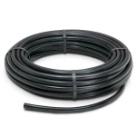 HDPE Plastic Coil Pipe PN 4 Bar PE 63, Outside Diameter 63 mm SDR 26, Black