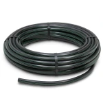 HDPE Polyethylene Plastic Coil Pipe 75 mm Outer Diameter, 4 Bar Pressure, SDR 26, Black