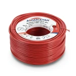 50mm2 NYA Stranded Copper Electric Wire 450/750V PVC 90°C Insulation, Red | Asharqiyah Cables Company for Industry
