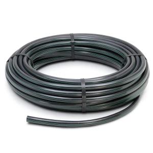 HDPE Polyethylene Plastic Coil Pipe 4 Bar Pressure PE 63 Outer Diameter 140 mm SDR 26 Black