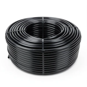 HDPE Plastic Coil Pipe Nominal Pressure 12.5 Bar PE 80, Ø75 mm SDR 11 Black