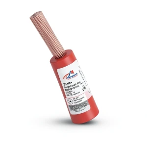 سلك كهرباء مجدول 35 مم² 450/750 فولت، معزول PVC 70°C، أحمر | شركة كابلات الشرقية للصناعة كابلات الشرقية