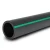 HDPE Plastic Pipe PN 16 Bar PE 80, 400 mm Diameter SDR 9 Black with Green Stripes - Image 1