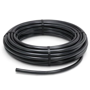 لفة أنابيب بلاستيك HDPE ضغط 6 بار PE 63 قطر خارجي 50 مم SDR 17.6 لون أسود