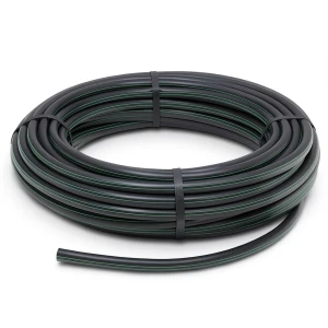 HDPE Polyethylene Plastic Coil Pipe 6 Bar Pressure PE 63 SDR 17.6 63 mm Black