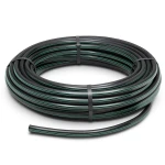 HDPE Polyethylene Plastic Coil Pipe 75 mm Outer Diameter, 4 Bar Pressure, SDR 26, Black