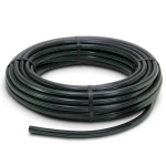 HDPE Coil Pipe 6 Bar Pressure PE 63, 75 mm Outer Diameter, SDR 17.6, Black