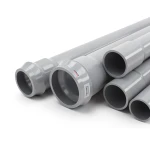 UPVC Pipes Nominal Pressure 6 Bar Outside Diameter 110 mm Thickness 2.7 mm Gray | Al Watania Plastics