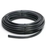 HDPE Polyethylene Plastic Coil Pipe 4 Bar Pressure PE 63 Outer Diameter 140 mm SDR 26 Black