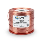70sq mm NYA Wire 450/750V, Stranded Copper PVC 90°C Insulation, Red | Asharqiyah Cables Company for Industry