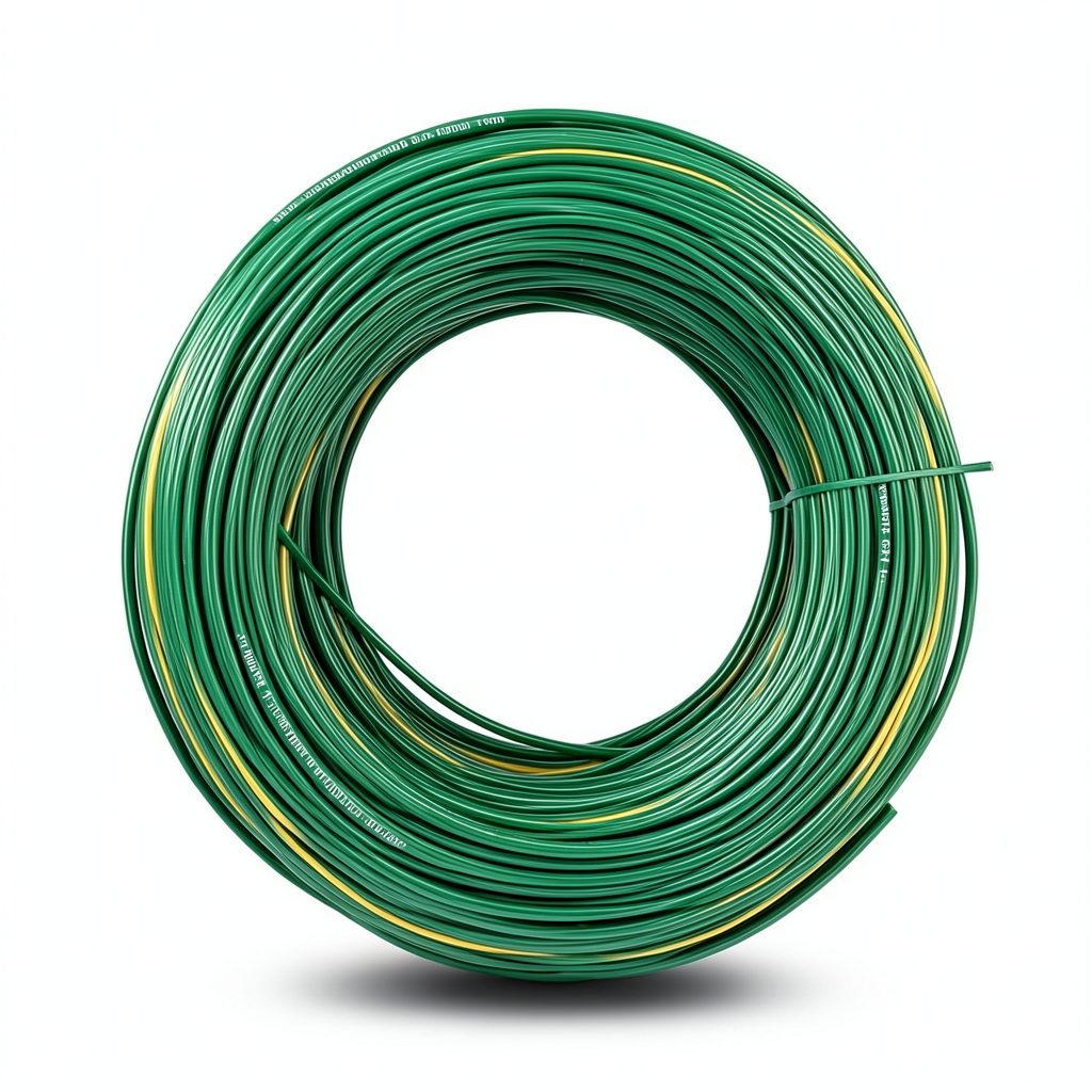 25sq mm Single Wire 600/1000V, Flexible Tinned Copper Conductor, Green/Yellow | Al Fanar