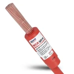 سلك 95mm NYA 450/750 فولت، نحاس مجدول عزل PVC 90°C، احمر | شركة كابلات الشرقية للصناعة