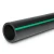 HDPE Plastic Pipe PN 16 Bar PE 80 OD 500 mm SDR 9 Black with Green Stripes - Image 1