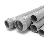 UPVC Pipes Nominal Pressure 8 Bar Thickness 5.5 mm Outer Diameter 180 mm Gray | Al Watania Plastics
