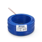 سلك كهرباء امريكي 18 AWG نحاس مجدول معزول PVC 105°C أزرق 600 فولت طول 2500 قدم | شركة كابلات الشرقية للصناعة