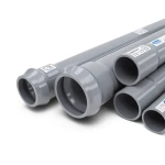 UPVC Pipes Nominal Pressure 6 Bar Outside Diameter 225 mm Thickness 5.5 mm Gray | Al Watania Plastics
