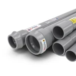 UPVC Pipes Nominal Pressure 8 Bar Outside Diameter 280 mm Thickness 8.6 mm Gray | Al Watania Plastics