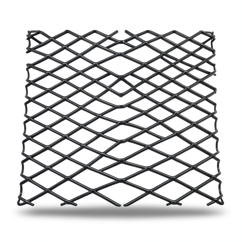 Khaleeji Hot Rolled Black Expanded Metal Mesh 1.4mm Thickness 1.22m x 3m Bait Al Tatawor