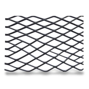 Hot Rolled Black Steel Expanded Metal Mesh Khaleeji 1.4 mm Thickness 1.22m Width 4m Length