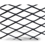 Hot Rolled Black Steel Expanded Metal Mesh Khaleeji 1.4 mm Thickness 1.22m Width 5m Length