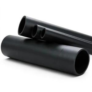 HDPE Pipe Pressure 12.5 Bar PE 80 Size OD 140 mm Thickness 15.7 mm Black