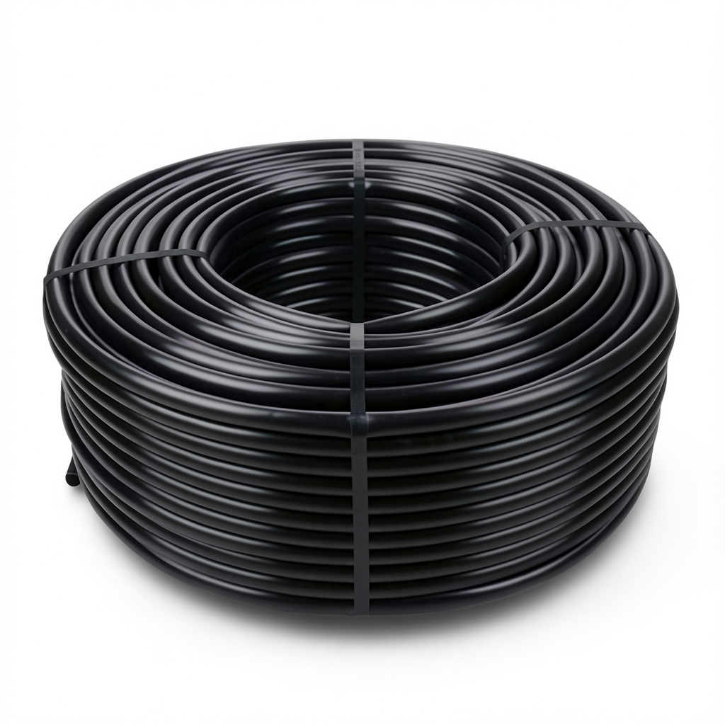 HDPE Coil Pipe Pressure 12.5 Bar PE 80 Outer Diameter 40 mm SDR 11 Black
