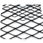 Hot Rolled Black Steel Expanded Metal Mesh Khaleeji 1.4 mm Thickness 1.22 m Width 7 m Length