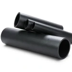 انابيب HDPE ضغط 4 بار PE 80، قطر خارجي 140 مم، سمك 4.3 مم، لون اسود