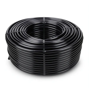 لفة أنابيب HDPE ضغط 12.5 بار PE 80 قطر 63 مم SDR 11 سماكة 5.8 مم أسود