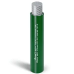 سلك مفرد نحاس مرن مغطى بالقصدير 2.5mm² 600/1000V لون أخضر | شركة الفنار