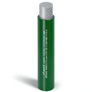 سلك مفرد نحاس مرن مغطى بالقصدير 2.5mm² 600/1000V لون أخضر | شركة الفنار
