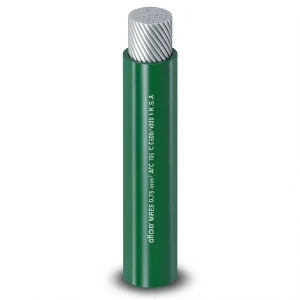 Flexible Tinned Copper Single Electrical Wire 10mm² 600/1000V Green | Al Fanar