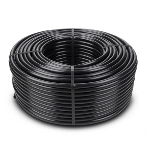 لفة انابيب بلاستيك HDPE ضغط 12.5 بار PE 80 قطر 110 مم SDR 11 سماكة 10 ملي اسود