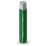 سلك مفرد نحاس مرن مطلي بالقصدير مقاس 50mm² 600/1000V لون أخضر | شركة الفنار