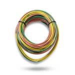 لفة سلك مفرد 35mm2 600/1000 فولت، موصل نحاس شعر مغطى بالقصدير مرن، لون اصفر/اخضر | شركة الفنار