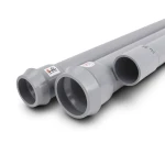 UPVC Pipes Nominal Pressure 6 Bar Outside Diameter 125 mm Thickness 3.1 mm Gray | Al Watania Plastics