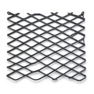 Hot Rolled Black Steel Expanded Metal Mesh 1.7 mm Thickness 1.22 m Width 5 m Length
