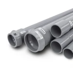 UPVC Pipes Nominal Pressure 6 Bar Outside Diameter 180 mm Thickness 4.4 mm Gray | Al Watania Plastics