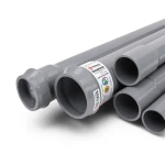 UPVC Pipes Nominal Pressure 6 Bar Outside Diameter 200 mm Thickness 4.9 mm Gray | Al Watania Plastics