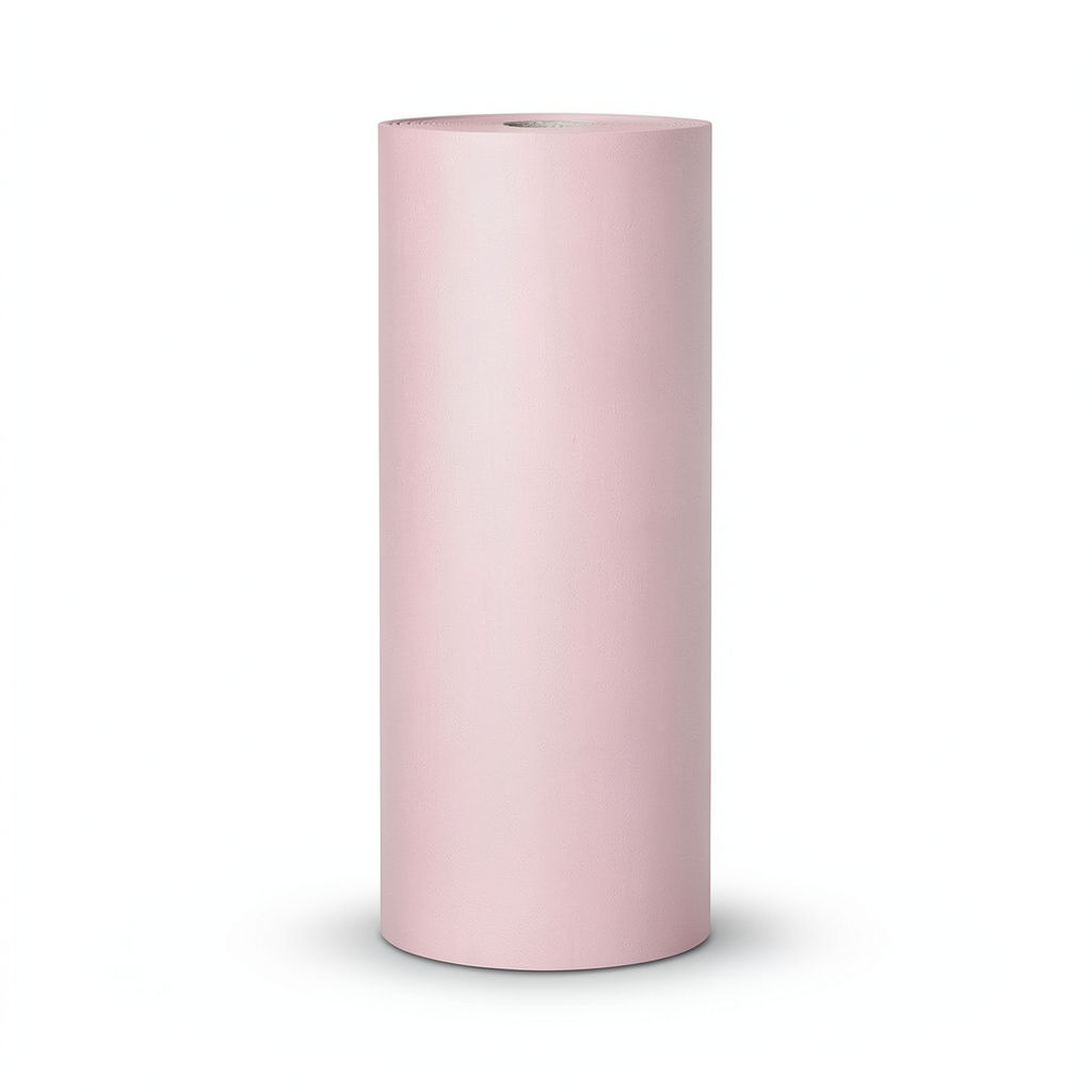 Dutch Plain Wall Covering 10m x 0.53m, Pink Color