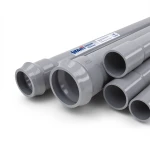 UPVC Pipes Schedule 8 Bar Thickness 3.4 mm Outer Diameter 110 mm Gray | Al Watania Plastics
