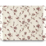 Italian Wallpaper Floral Design 10m x 1.06m Beige, Model 41345