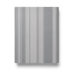 ورق جداري ايطالي لون رمادي تصميم مقلم، مقاس 10 م×0.53 م