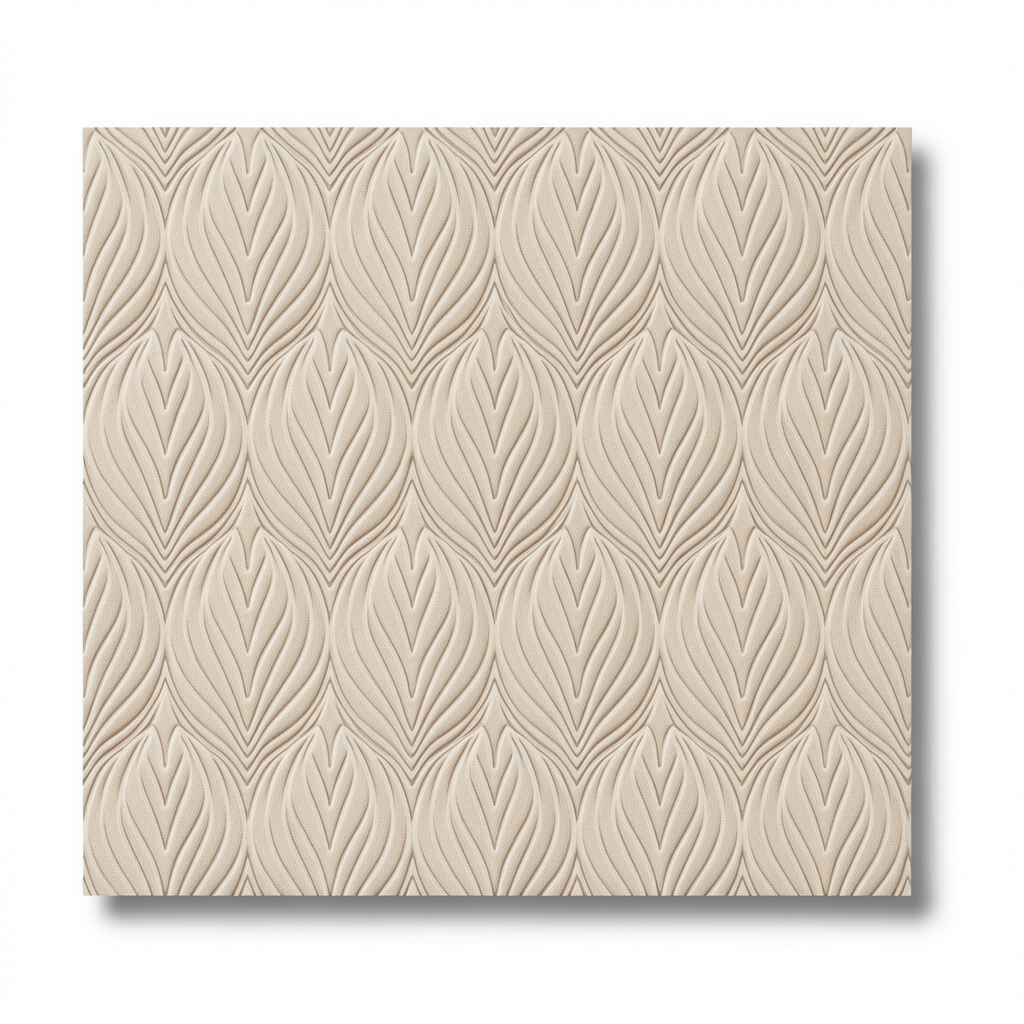 Italian Wall Covering 10m x 0.53m Beige Color, Model 41220